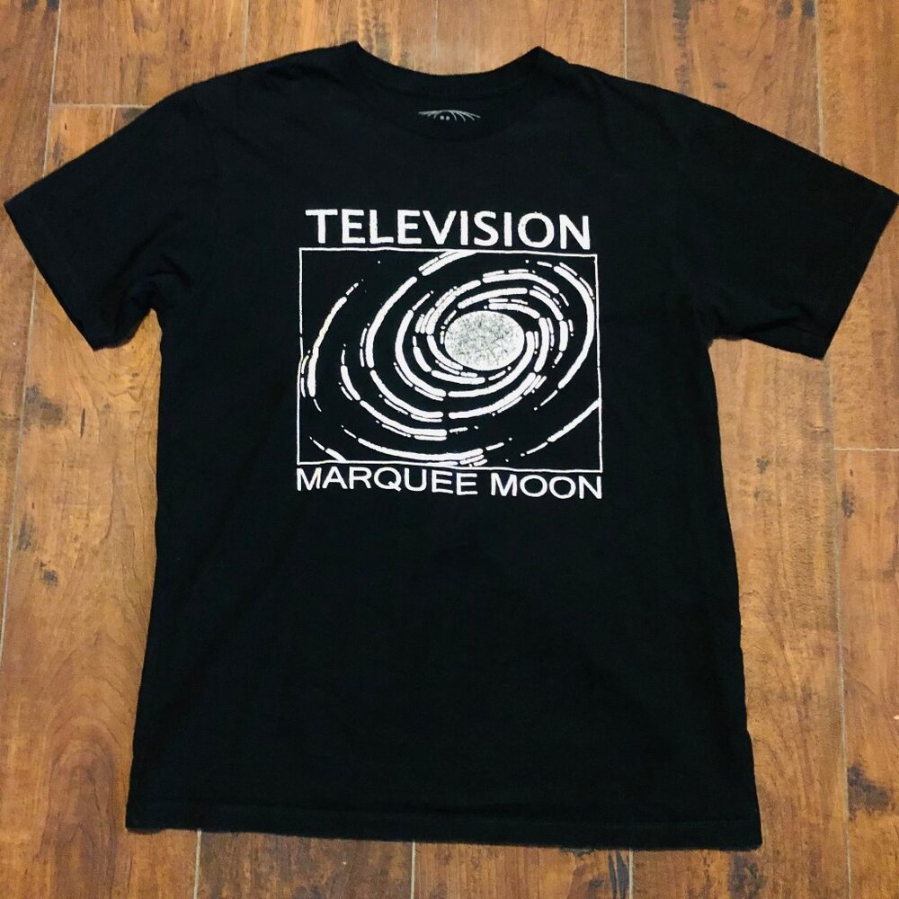 UNISEX TELEVISION "MARQUEE MOON" BLACK T-SHIRT